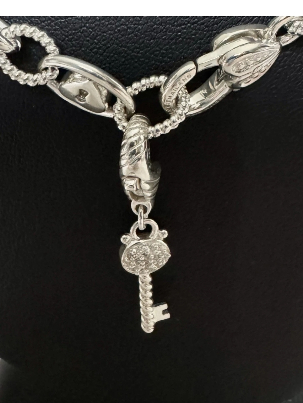 Judith Ripka Sterling Silver Necklace - Picture 2 of 6